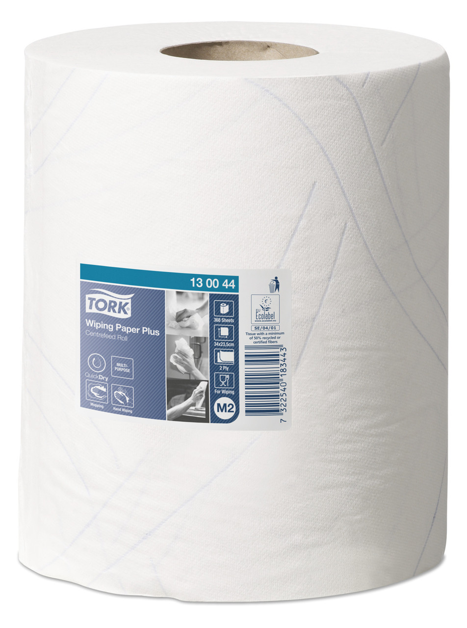 Протирочная бумага Tork Plus 130044