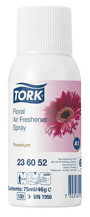 Tork аэрозольный освежитель воздуха, цветочный аромат 236052, фото 2