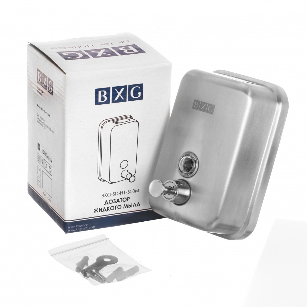 Дозатор жидкого мыла BXG SD-H1 500М - фото 5 - id-p49865635