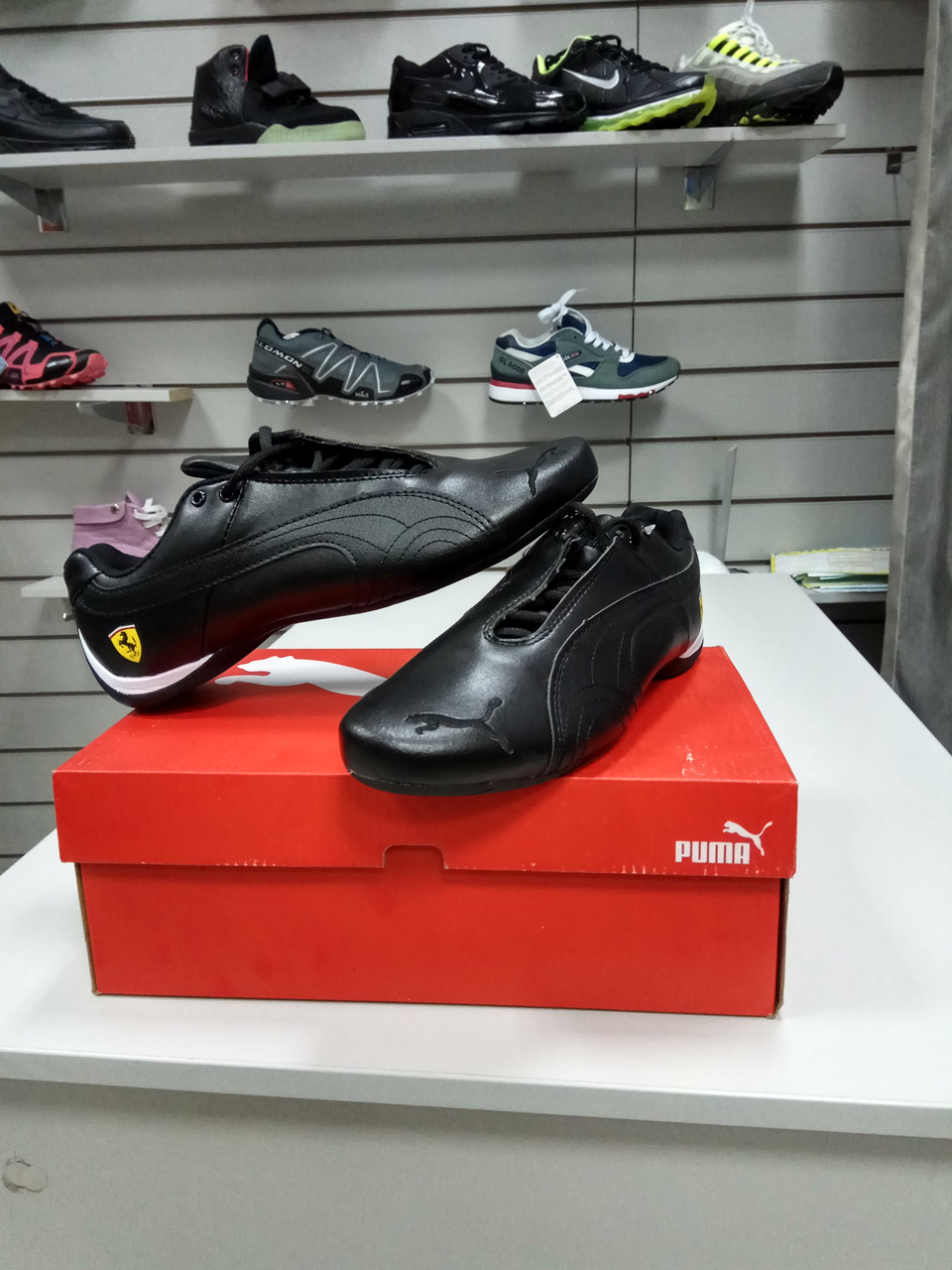 Кроссовки Puma Ferrari Design Black - фото 1 - id-p4169307