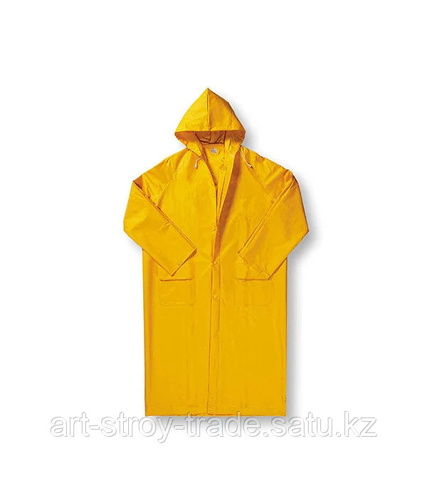 Плащ дождевик желтый на замке, размер ХХХL - фото 1 - id-p49865988
