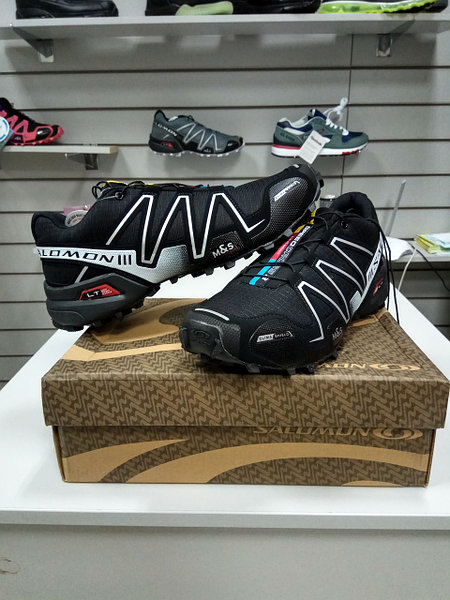 Кроссовки Salomon Speedcross III (3) черные: продажа, цена в Алматы.  Кроссовки и кеды от "Youmarket.kz кроссовки в наличии и на заказ в Алматы"  - 32915970