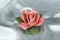 Фарфоровый цветок Роза. Италия. Ручная работа
