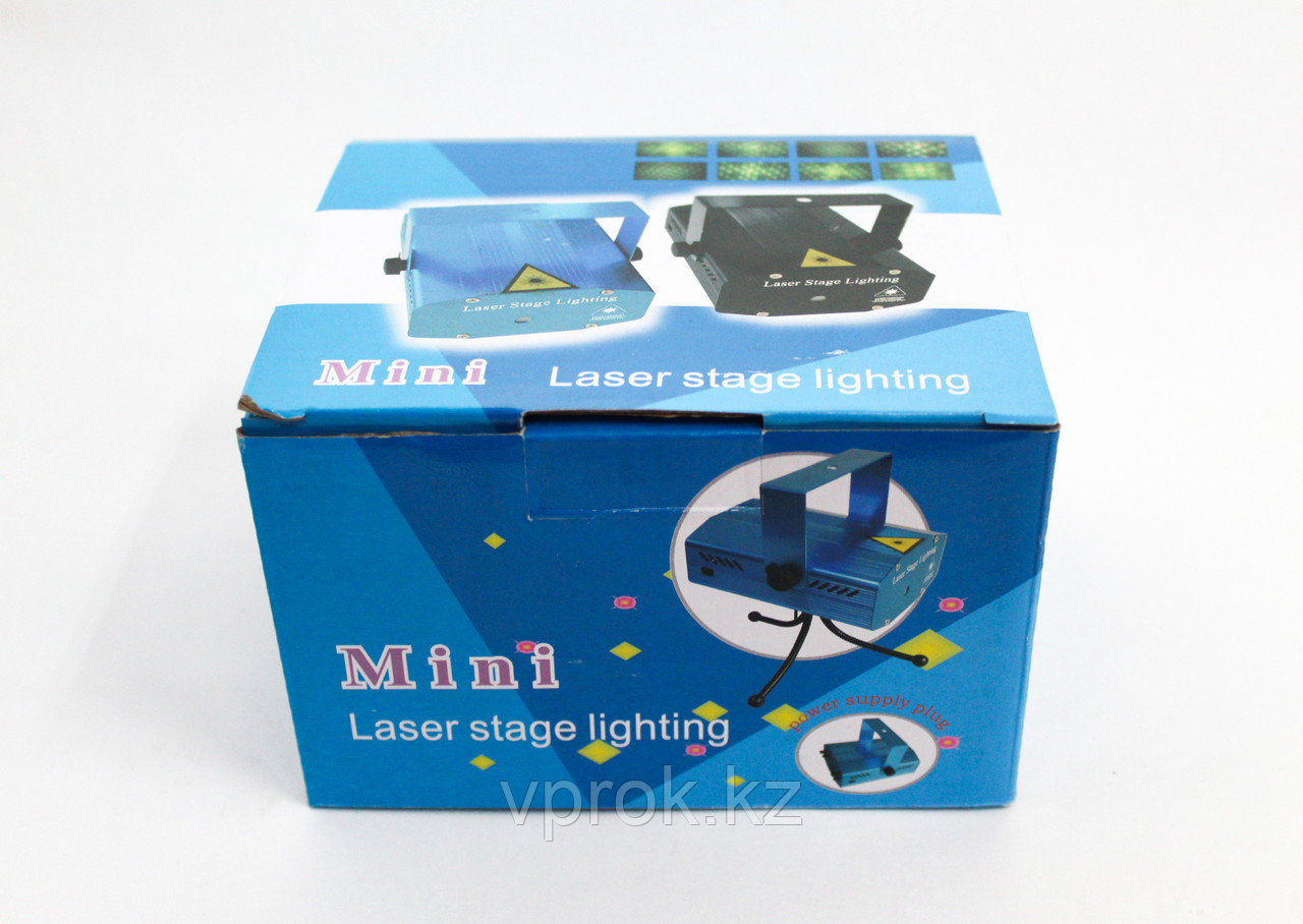 Лазерный проектор Mini laser stage lighting - фото 10 - id-p49867095