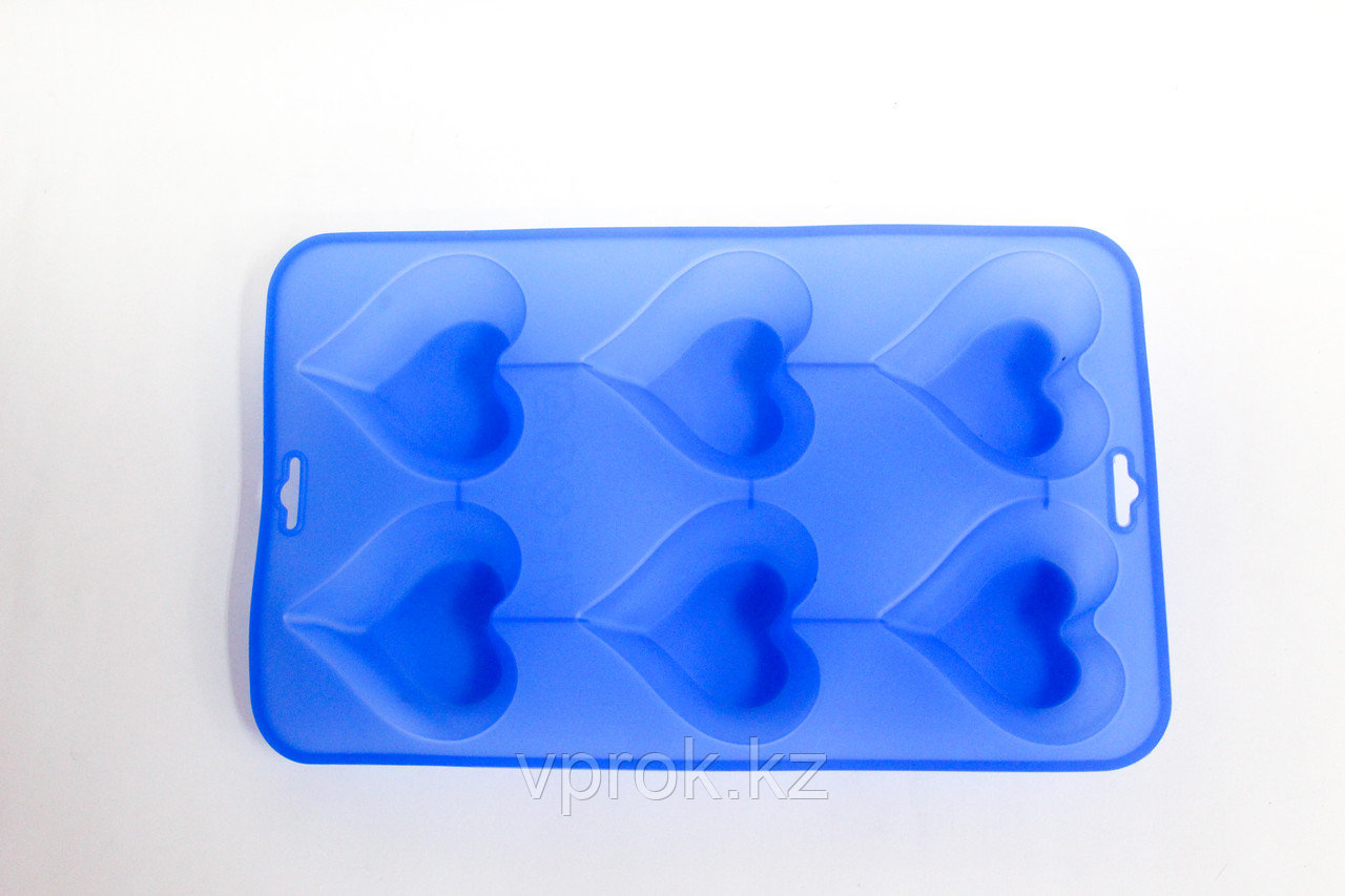 Силиконовая форма для кексов, прямоугольная,"Страсть", 26*16 см