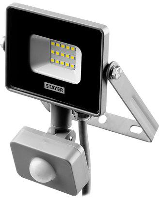 STAYER LED-Pro 10 Вт прожектор светодиодный с датчиком движения (57133-10) - фото 2 - id-p49887364