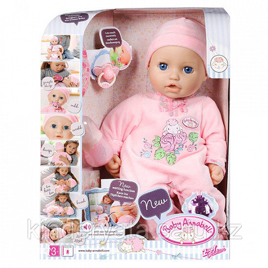 Кукла интерактивная с мимикой Baby Annabell Zapf Creation 794401