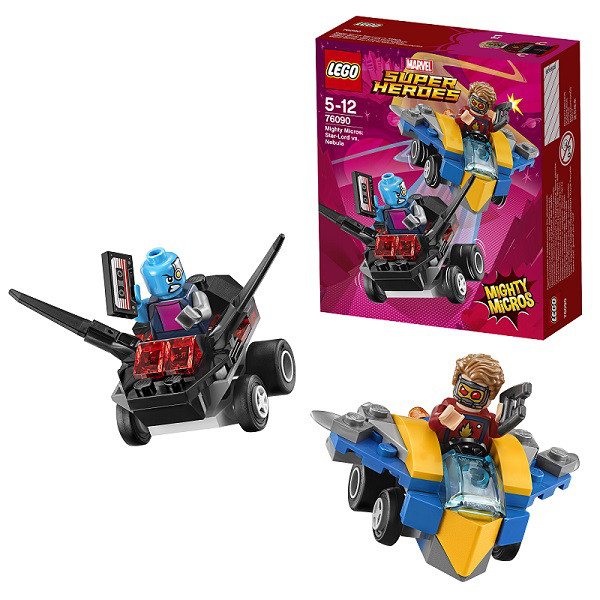 Lego Супер Герои Mighty Micros 76090 Звёздный Лорд против Небулы