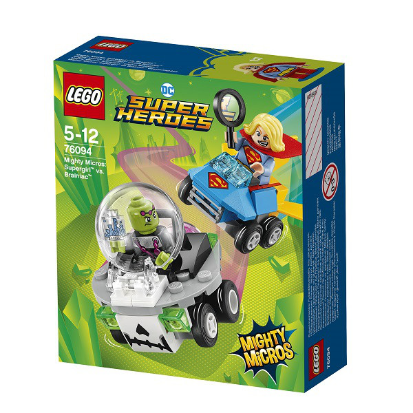 Lego Супер Герои Mighty Micros 76094 Лего Супергёрл против Брейниака