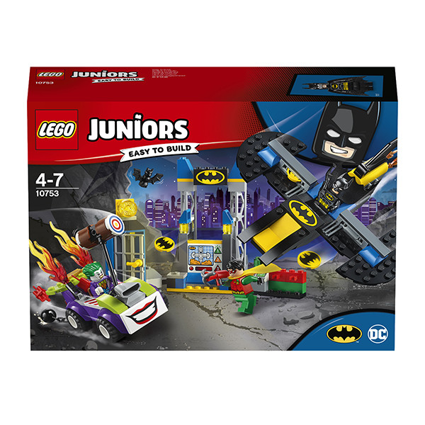Lego Juniors Нападение Джокера на Бэтпещеру 10753