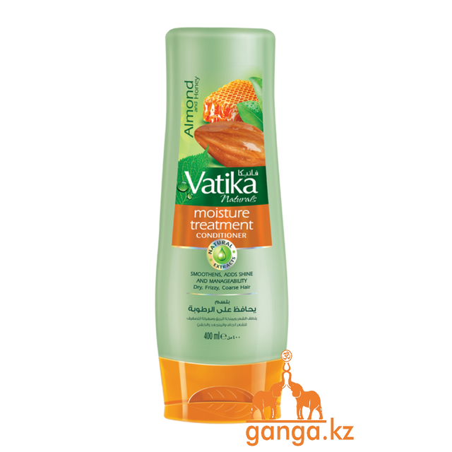 Кондиционер для волос Увлажняющий с Миндалем Ватика (Moisture Treatment Vatika DABUR), 200 мл