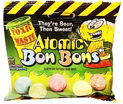 Кислое драже "Атомный Бон Бон" Toxic (24шт /уп)