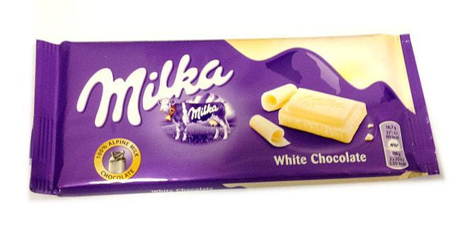 Milka White Chocolate (22 шт. в упаковке)