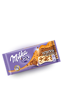 Шоколад Milka Waves Caramel (81 грамм)