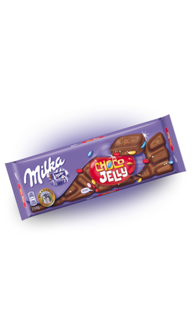 Milka Choco Jelly Chocolate (250 грамм) (12 шт. в упаковке) - фото 1 - id-p49894276
