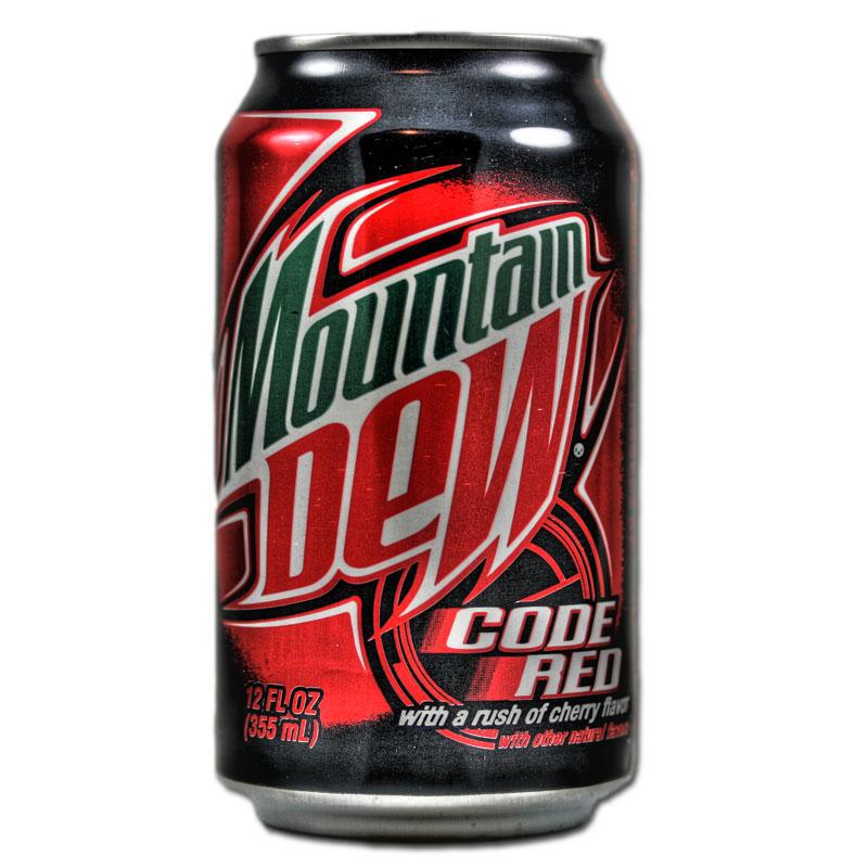 Mountain Dew Code Red 0,355 литра США