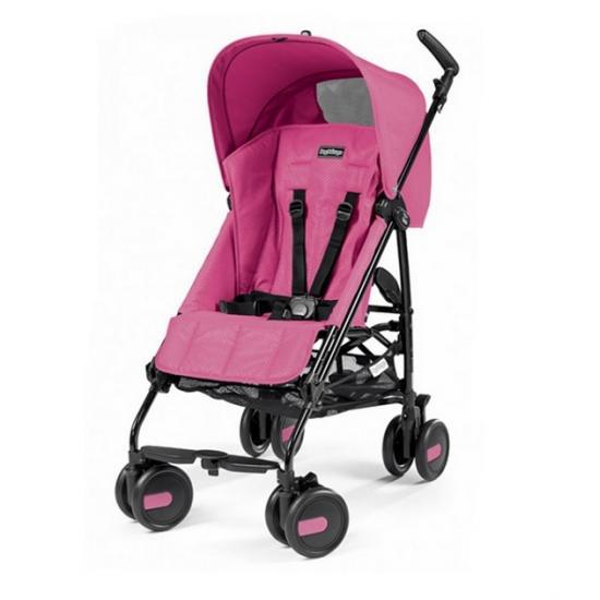 Коляска трость PEG PEREGO  PLIKO MINI Lightweight stroller with hood MOD PINK