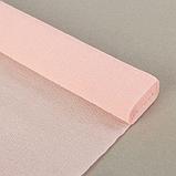 Бумага гофрированная 969 светло-розовая, 50 см х 2,5 м, фото 2