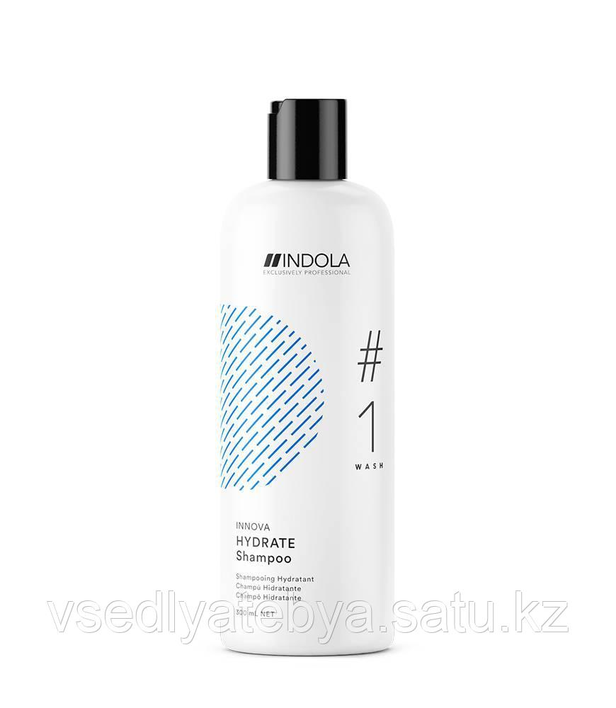 Увлажняющий шампунь Indola hydrate shampoo 300 мл