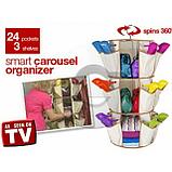 Органайзер-карусель для обуви и одежды Smart Carousel Organizer, фото 2