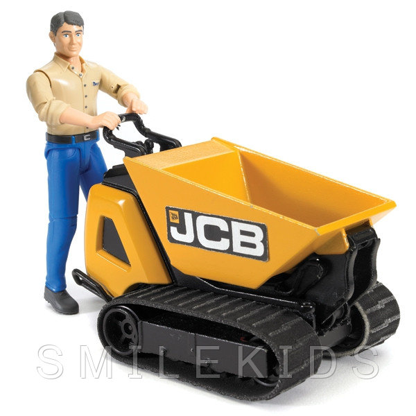Гусеничный перевозчик сыпучих грузов JCB Dumpster HTD5 с рабочим
