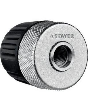 Патрон быстрозажимной для дрели STAYER 29050-10-1/2, PROFESSIONAL, 10 мм, с фиксатором зажима сверла, фото 2
