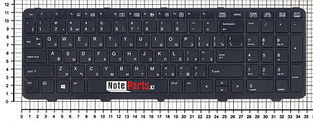 Клавиатура для ноутбука HP 450 G1, 455 G1, 470 G1 черная без рамкой, фото 2