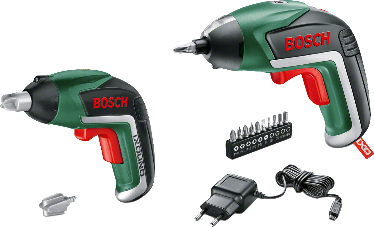 Аккумуляторная отвертка Bosch IXO V Family Set для отца и сына