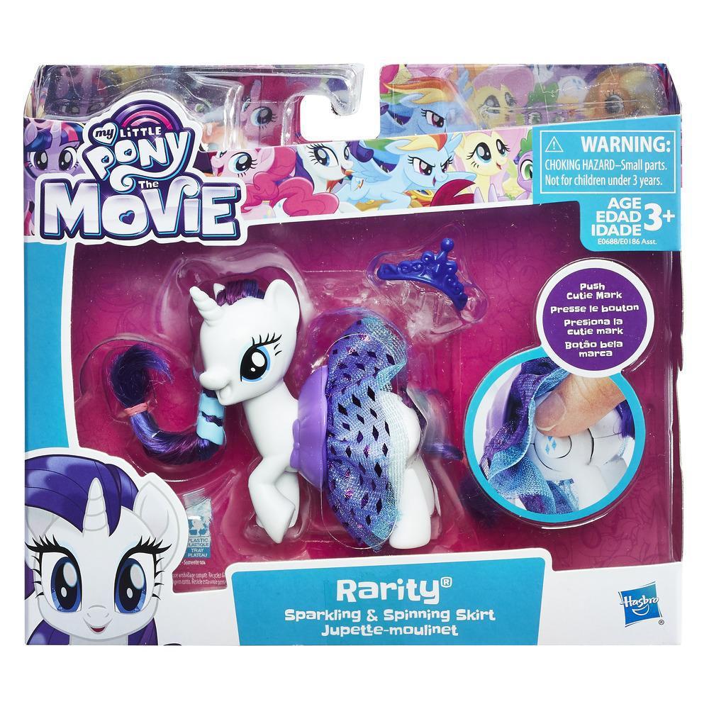 Hasbro My Little Pony "Сияние" Рарити в сверкающей и крутящейся юбке