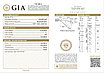 Сертификат GIA 0.35Сt SI2/F EX-Cut Золотое 585 пр. кольцо с Бриллиантом, фото 3