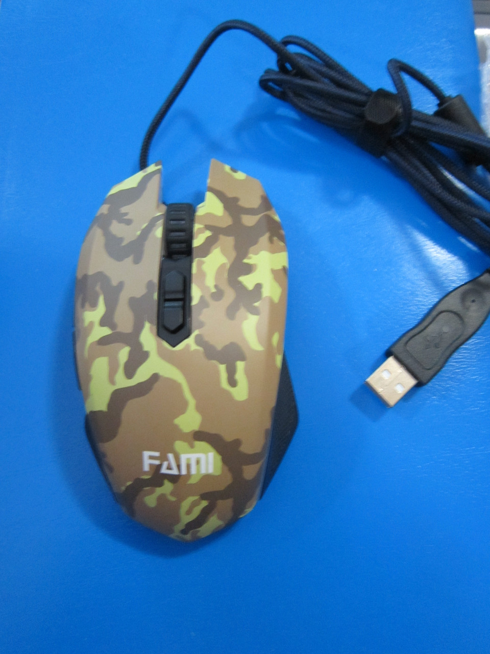 Игровая компьютерная мышка FAMI, 4000 DPI, 3D