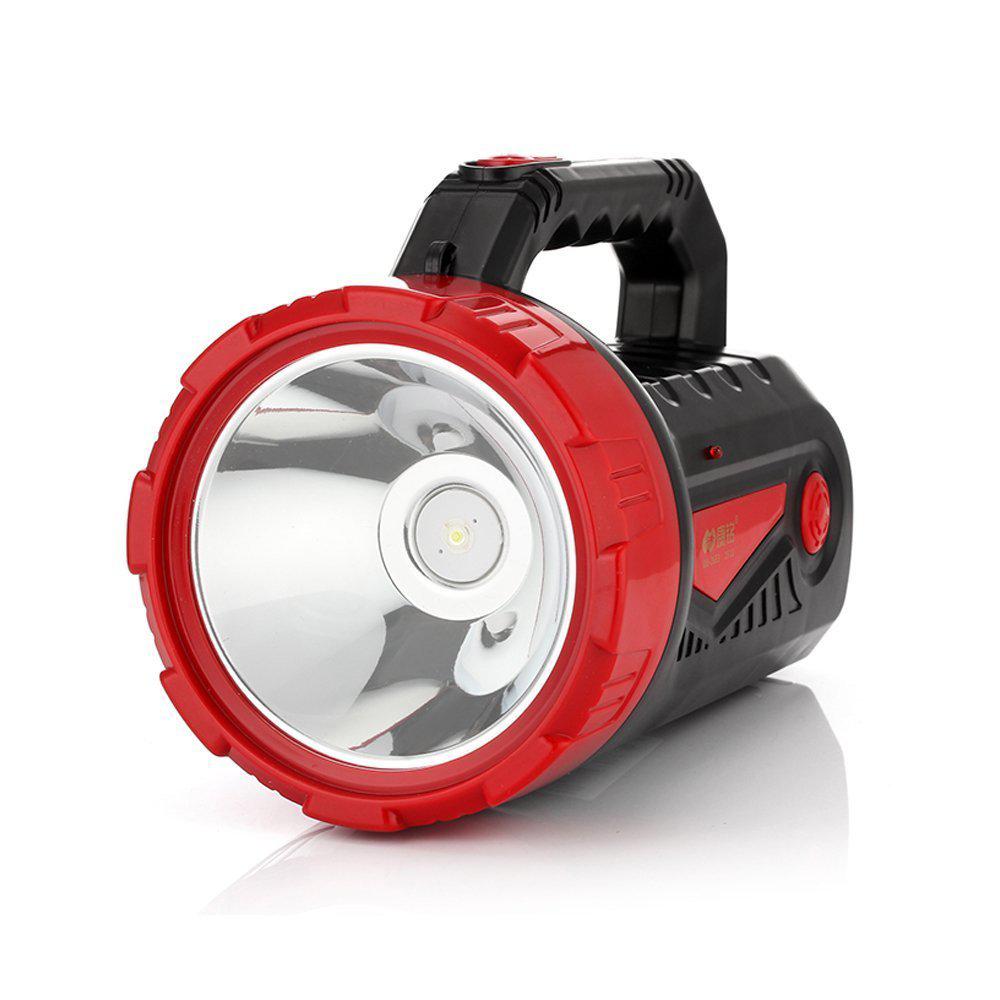 Ручной аккумуляторный фонарь прожектор светодиодный Kamisafe KM-2653 5W LED 2 режима - фото 2 - id-p49987858