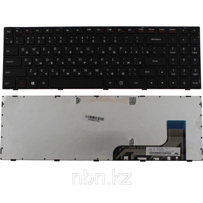 Клавиатура Lenovo IdeaPad 100-15 / 00-15IBY / 100 15ib RU - фото 1 - id-p45467243