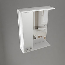 Шкафчик - зеркало для ванной комнаты WaterWorld Стиль 700 мм.