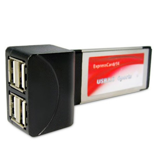 Express Card USB HUB 4 Порта аксессуар для пк и ноутбука (USB-HUB-4) - фото 1 - id-p49989136