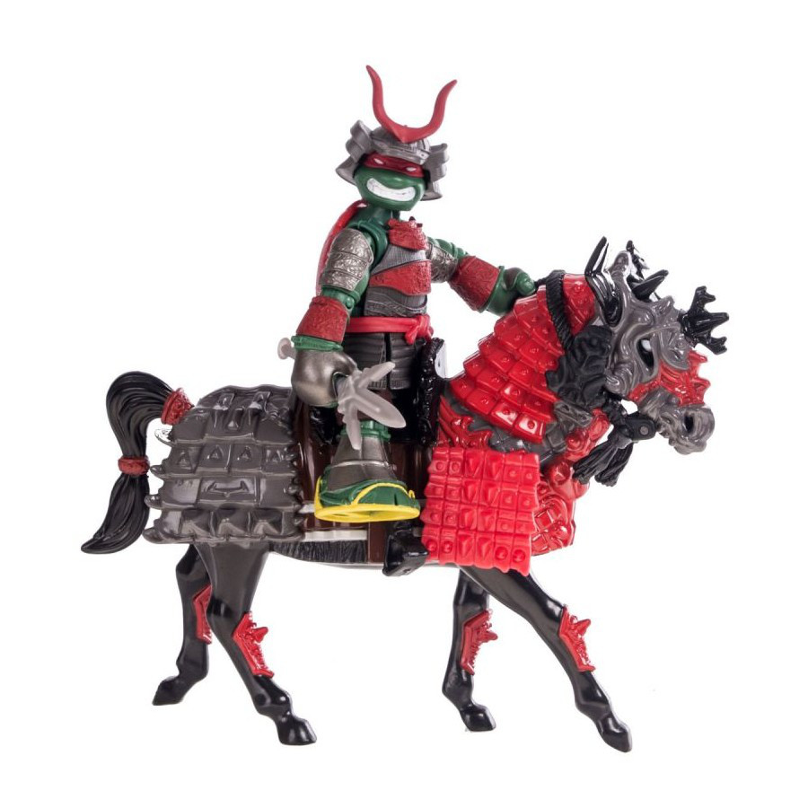 Набор Черепашки-ниндзя – Всадник-самурай Раф на коне