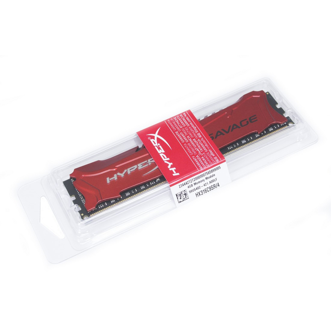 Модуль памяти Kingston HyperX Savage HX316C9SR/4 DDR3 4 GB DIMM - фото 2 - id-p49391974