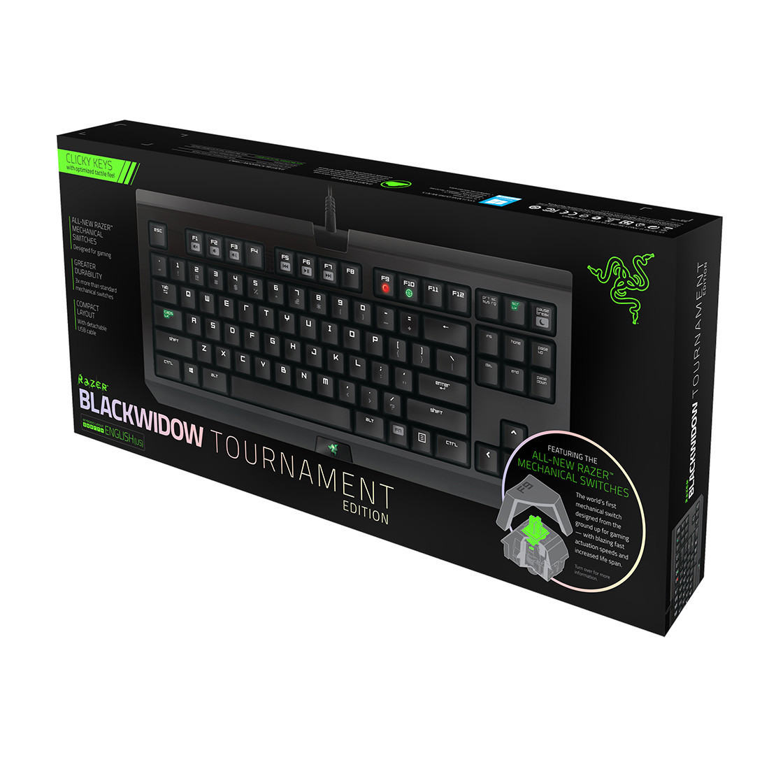 Клавиатура Razer BlackWidow Tournament 2014 - фото 3 - id-p49392326