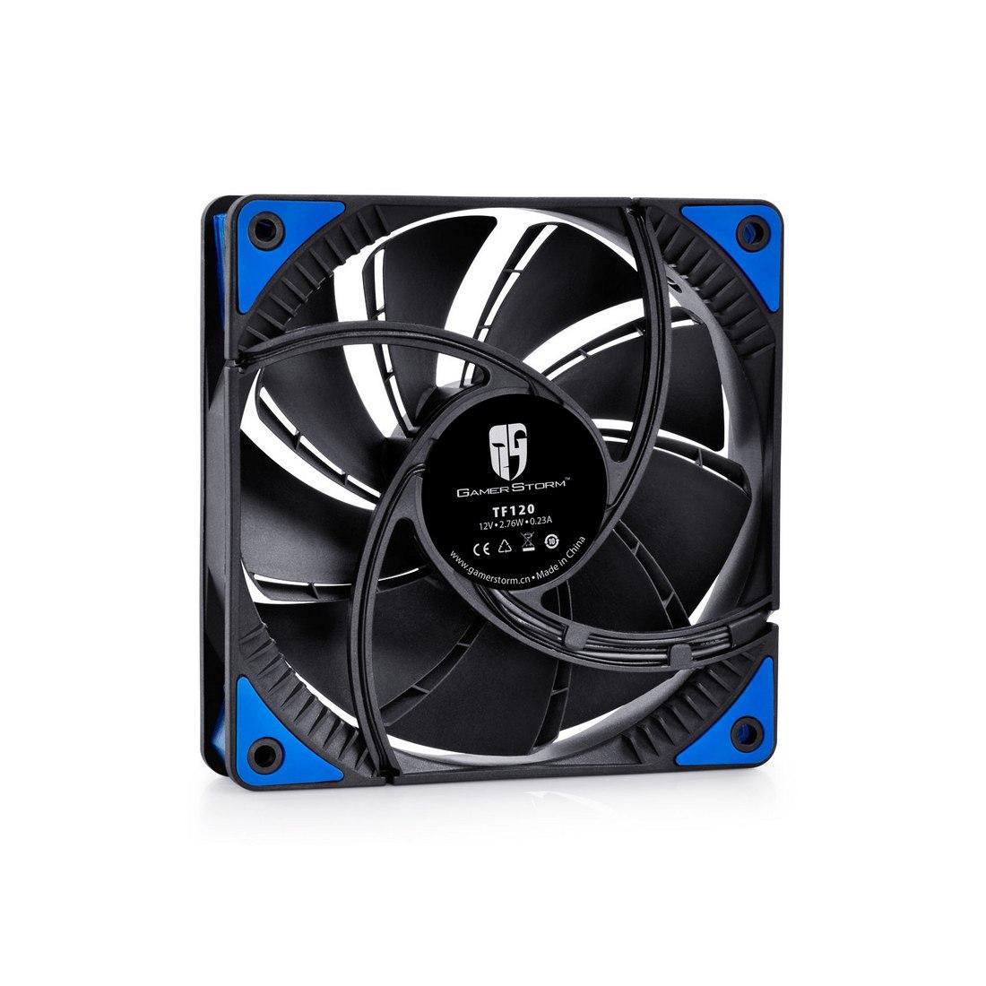 Кулер для кейса Deepcool TF 120 BK/BUL