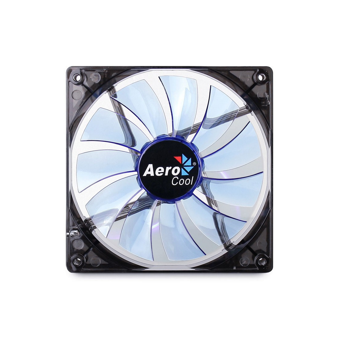 Кулер для кейса AeroCool 14см Lightning Blue Led