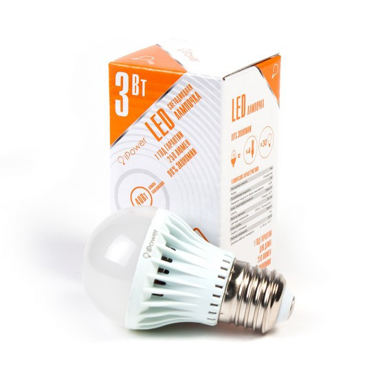 Светодиодная лампа iPower IPHB3W2700KE27
