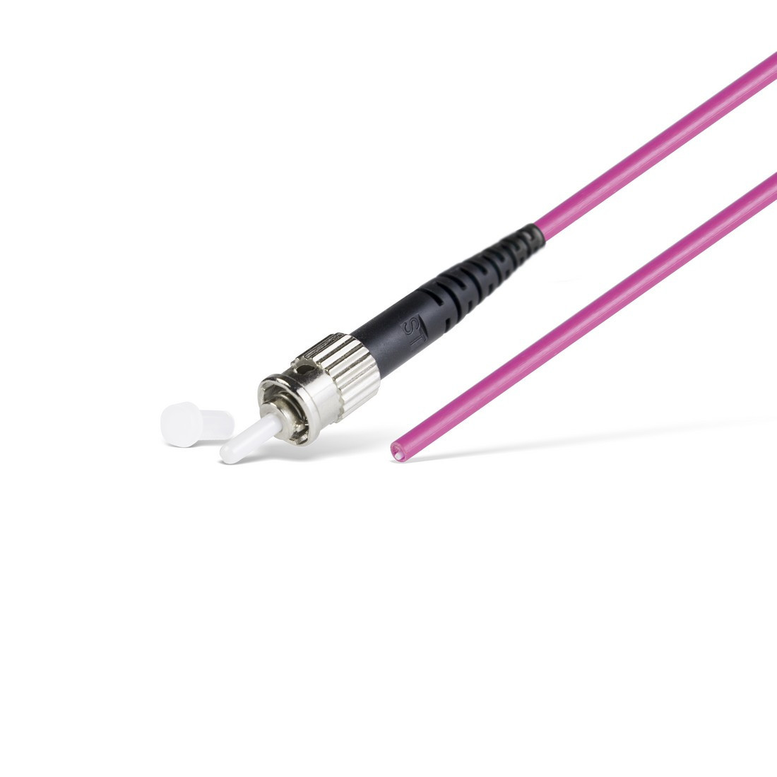 Пигтейл Оптический ST/UPC MM OM4 50/125 3.0мм 1.5 м