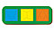 Рамка-вкладыш WOODLAND Сложи квадрат 3 квадрата, уровень 2, фото 2