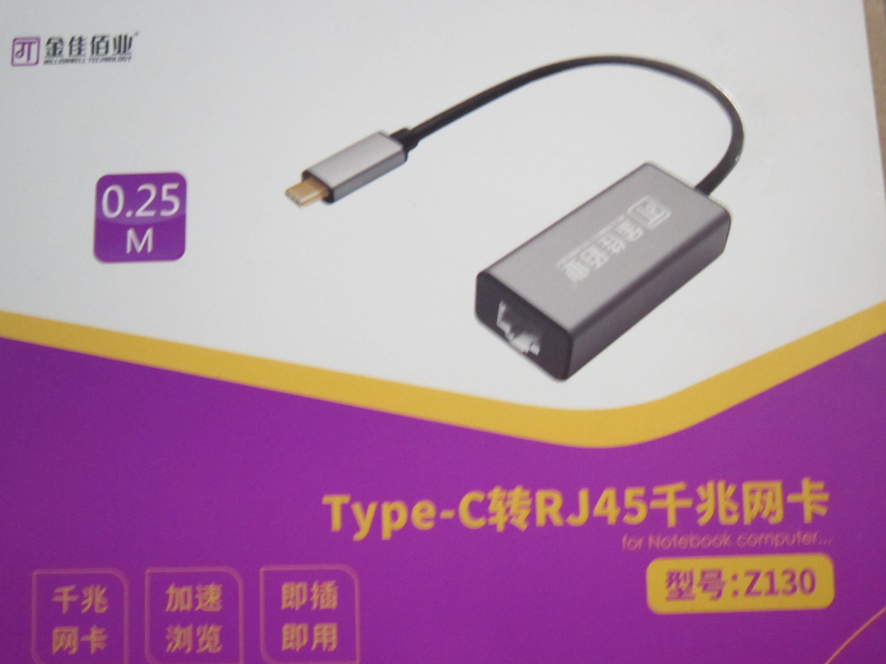 USB LAN Type-C  RJ45 Ethernet-адаптер Ethernet для MacBook PC