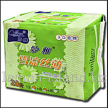 Түймедақпен сыни күндерге арналған төсемдер.