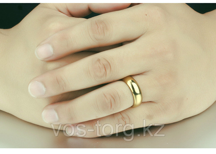 Кольцо обручальное "Итальянское золото" позолота - фото 5 - id-p48456900