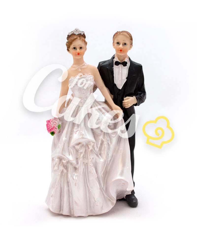 Керамические статуэтки Жениха и Невесты, 10626A - фото 1 - id-p50034997