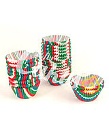 Капсулы бумажные для оформления и выпечки (тарталетки) с цветным рисунком, 1000 шт