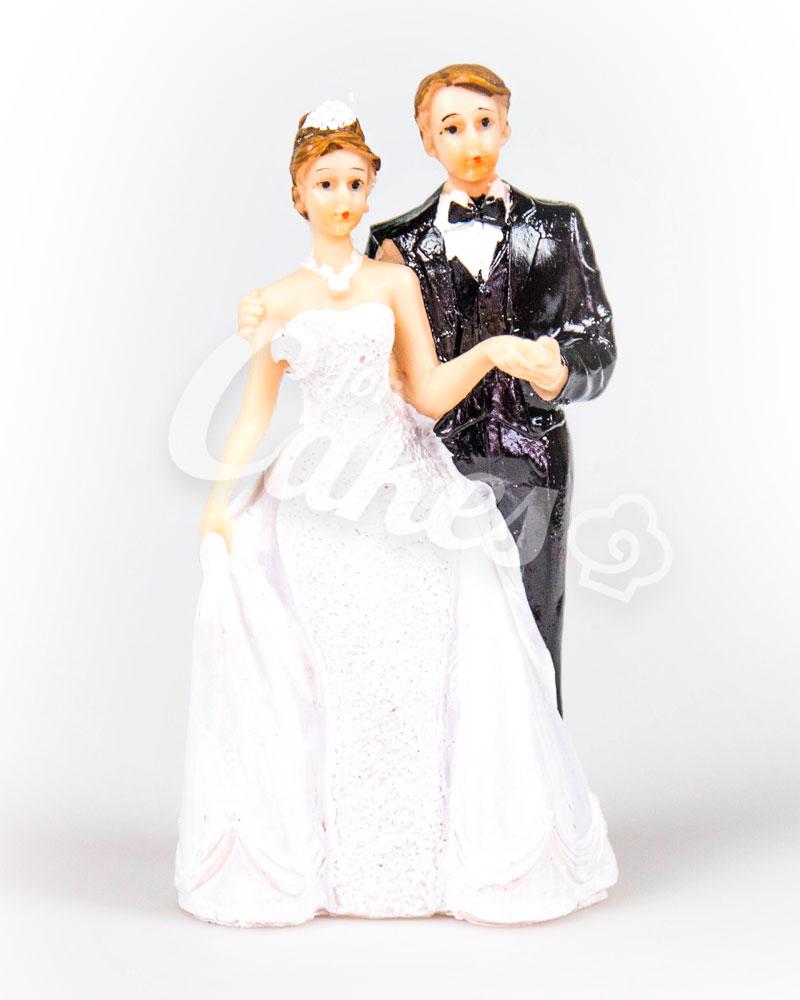 Керамические статуэтки Жениха и Невесты, 13345А - фото 1 - id-p49751140
