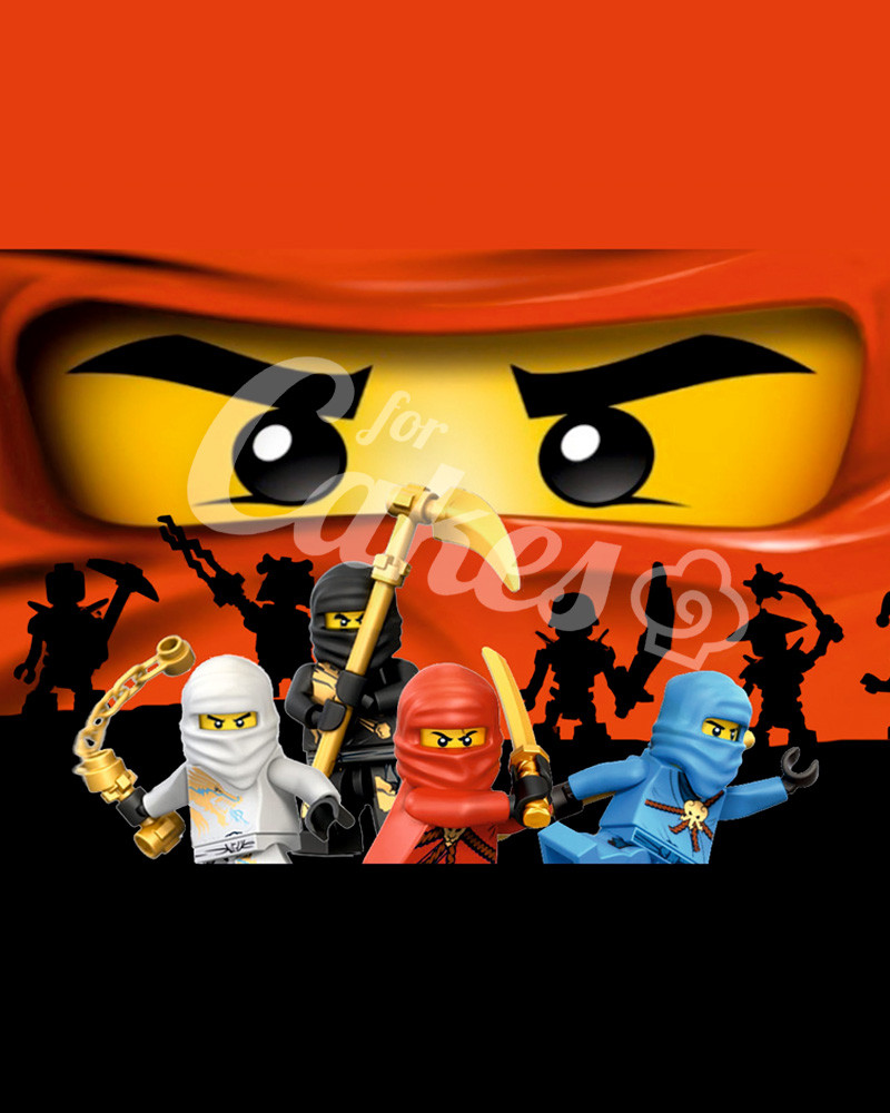 Вафельные картинки «Лего Ниндзяго» - фото 1 - id-p49751633
